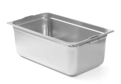 Rustfri kantine 1/3 GN 100 mm, med h&#229;ndtak