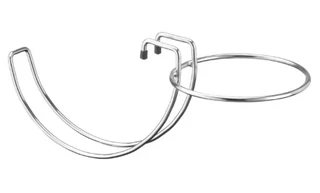 Bordholder til bøtte Rustfritt stål, krombelagt 