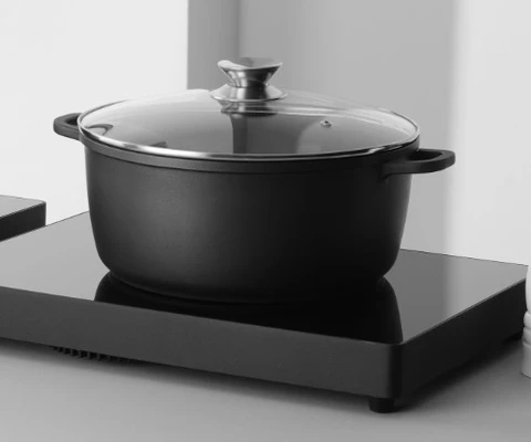 Kasserolle, aluminium 7,5 liter 