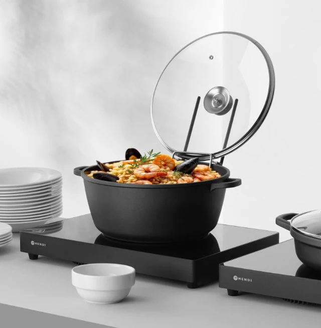 Kasserolle, aluminium 7 liter 