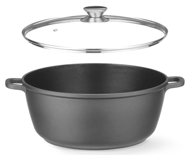 Kasserolle, aluminium 7 liter 