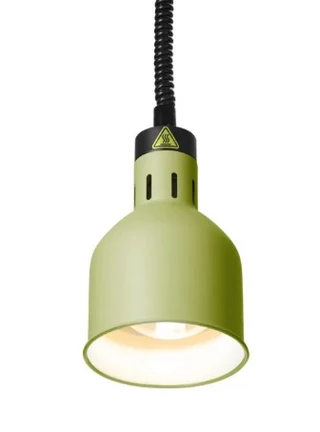 Varmelampe, sylindrisk Grønn 