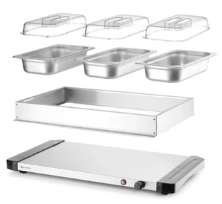 Varmeplate Med 3x 1/3 gn 
