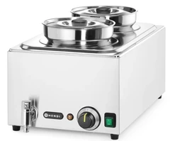 Vannbad med avtapping 2 x 4 liter beholdere med lokk