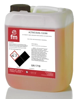 Active dual vask/t&#248;rremiddel FM flytende vaskemiddel