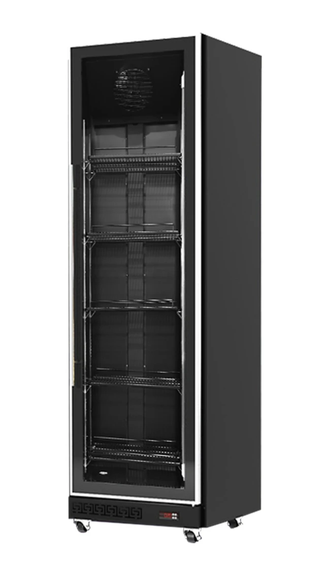 Kjøleskap 387 Liter Med hengslet glassdør 