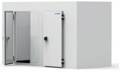 Kombinert kjøle og fryserom med gulv. LxDxH=4280x1400x2120mm