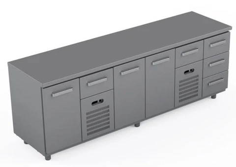 Kjølebenk 240 cm LxDxH: 240x66x90 cm