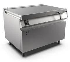 Stekepanne med elektrisk tipp Kapasitet: 120 Liter