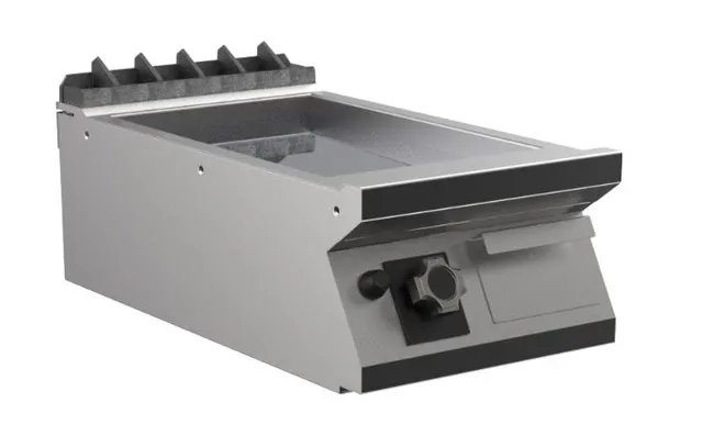 Gassflatgrill Støpejern, 1 stekesone 