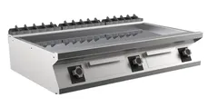 Flatgrill Chrome, 3 stekesoner