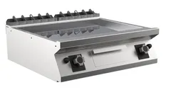 Gassflatgrill Chrome, 2 stekesoner