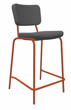 Stol.Epocc. H&#248;y utgave.Model: EPHN. VL403. Ben lakkert oransje:2001.M