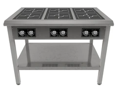 Koketopp induksjon 6 soner, PIN