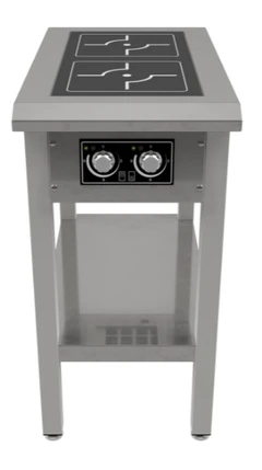 Koketopp induksjon, PIN 2 firkantede soner