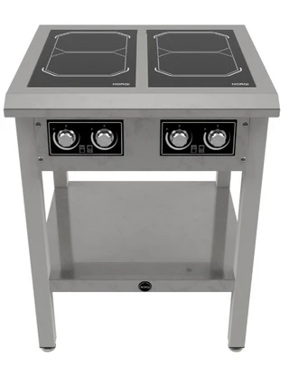 Koketopp induksjon, SPIN 4 soner, semiproff. 