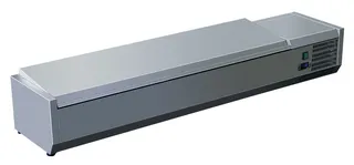 Garnityrkjøler med rustfritt lokk 200 cm 1/3GN x9