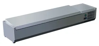Garnityrkjøler med rustfritt lokk 180 cm 1/4GN x9