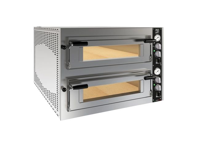 Pizzaovn, manuell 2 etasjer 