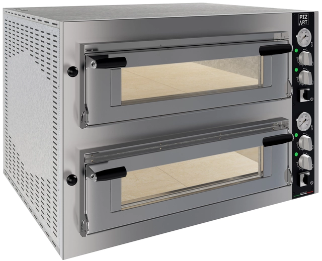 Pizzaovn, manuell 2 etasjer 