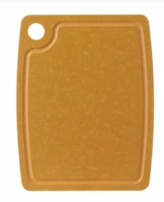 Skjærebrett, brunt 300x235x6 mm, trefiber