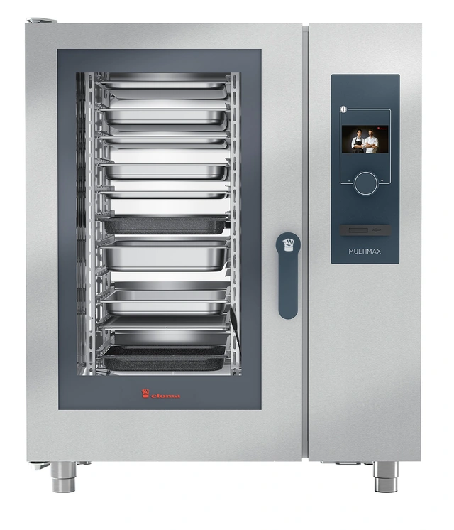 Kombidamper 10x1/1 GN Eloma Multimax 10-11 Venstrehengslet 