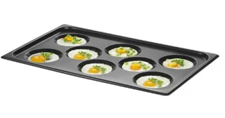 Brett til egg, non-stick GN 1/1 26 mm, aluminium 