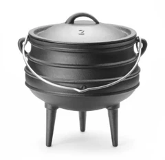 Støpejernsgryte 6 liter, med bein
