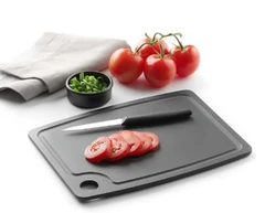 Skjærebrett, svart 300x235x6 mm, trefiber