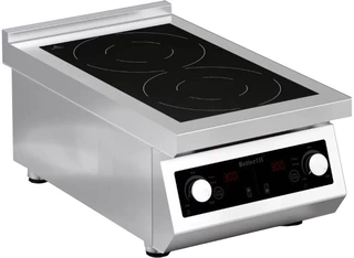 Induksjonskoketopp 700-Serie. 2 x 3,5kw Diameter 28 cm