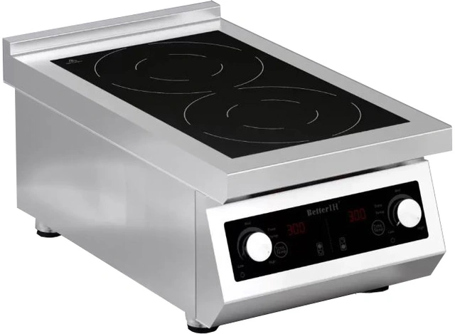 Induksjonskoketopp 700-Serie. 2 x 3,5kw Diameter 28 cm 