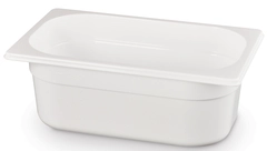 Polykarbonat hvit 1/4 GN