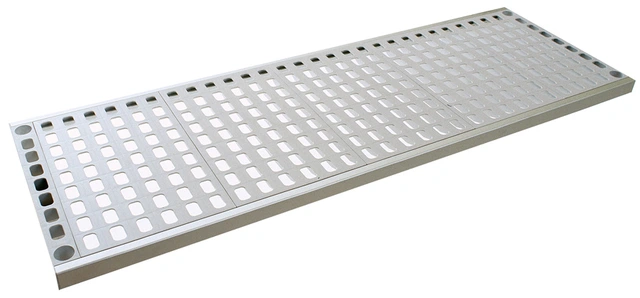 Aluminiumshylle, 4 pk. Dybde 30 cm 