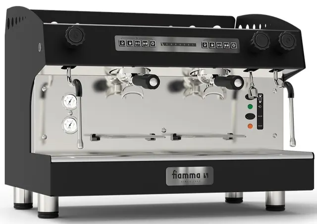 Espressomaskin 2-gruppers. Fiamma, Caravel 2 CV TC 