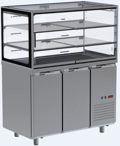 Serveringsdisk I tre plan