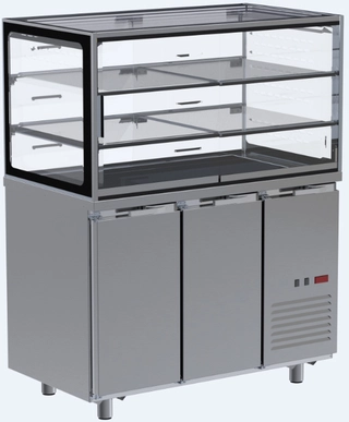 Serveringsdisk I tre plan