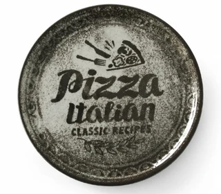 Pizzatallerken, Ø33 cm Svart, Recipe Collection 