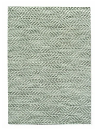 Bordbrikke, geometrisk grønn 450x300 mm PVC 