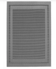 Bordbrikke, ramme m&#248;rk gr&#229; 450x300 mm PVC