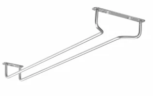 Oppheng for stettglass 1 rekke, rustfritt stål 