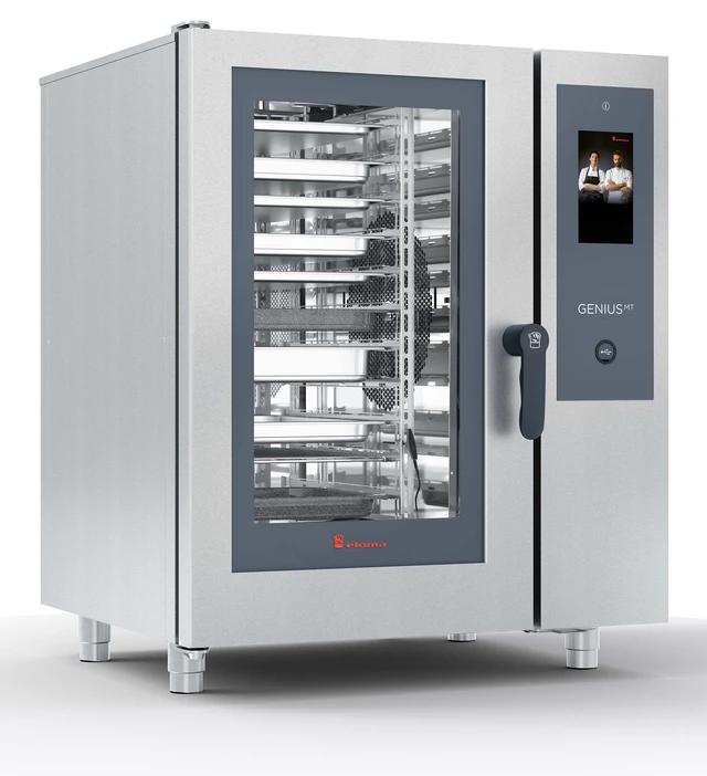 Kombidamper 10x1/1 GN Eloma Genius 10-11 Venstrehengslet 