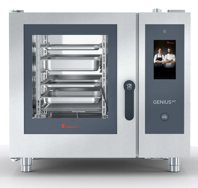 Kombidamper 6x1/1 GN Eloma Genius 6-11 Venstrehengslet 