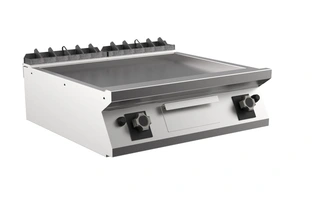 Gassflatgrill Støpejern, 2 stekesoner