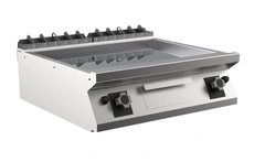 Gassflatgrill Chrome, 2 stekesoner