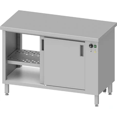 Varmeskap med skyvedører på begge sider 130x70x85 cm