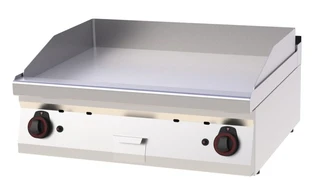 Gassflatgrill Støpejern, 2 stekesoner