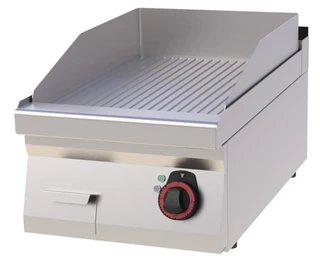 Flatgrill Rillet Støpejern, 1 stekesone