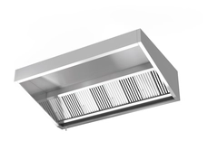 Damphette vegg, skrå LxDxH: 90x90x48cm