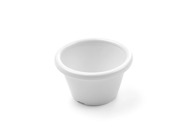 Ramekin, elfenben Ø 6x4,5 cm 12 stk i pakken 