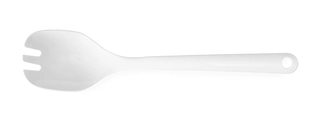 Salat gaffel, hvit melamin Lengde 30,5 cm
